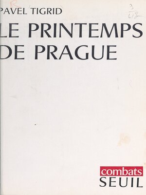 cover image of Le printemps de Prague